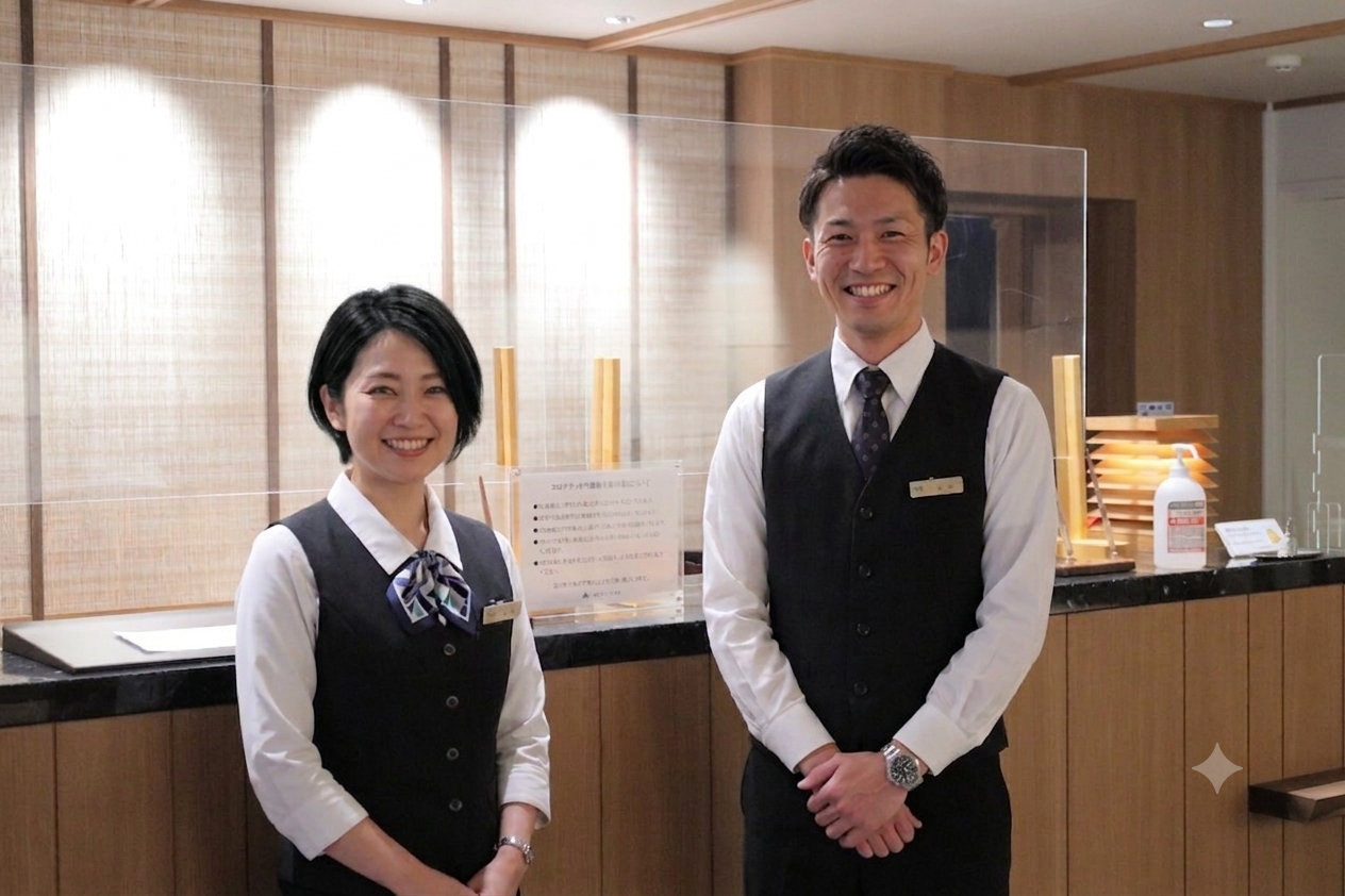 上高地リゾートホテルのフロントスタッフ(支配人候補)